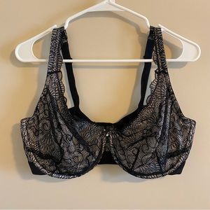 Cacique Opulent Lace Unlined Full Coverage Bra 38F